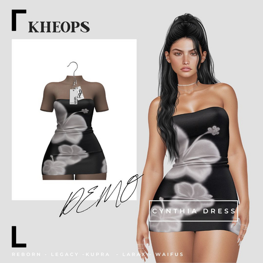 Kheops  /\ - CYNTHIA - DRESS - DEMO (Pattern)