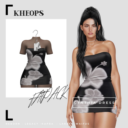 Kheops  /\ - CYNTHIA - DRESS - PATTERNPACK