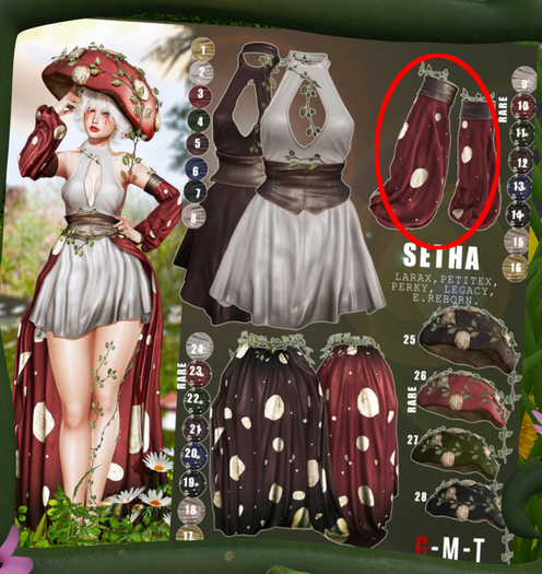 10 UNA. Setha Sleeves Legacy Red RARE