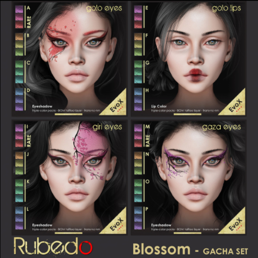 H Golo lips - Blossom - Rubedo