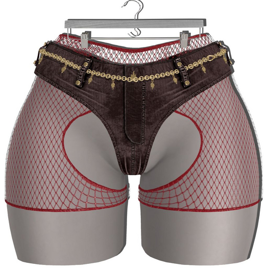 [C.YFashion]*MILA*Short Red (add me)