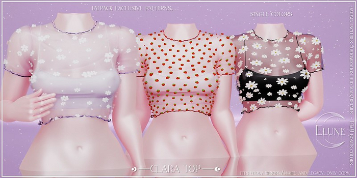 Elune. Clara Top - Black