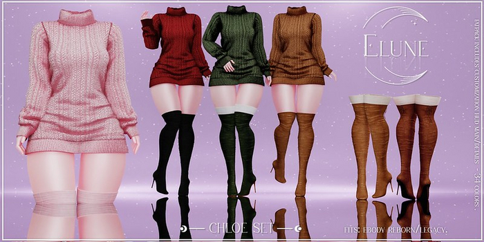 Elune. Chloe Sweater - pack 8