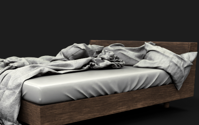 P9.  NO9799  -Bed     WHT /WOOD