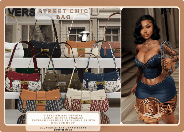 VISTA - Street Chic Bag FATPACK (Add)