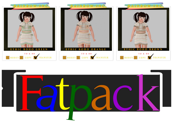 Rainbow Inc. Ethic Boho Fatpack (Boxed)