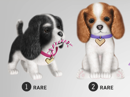 SEmotion Libellune Cavalier Puppy Companion RARE 01