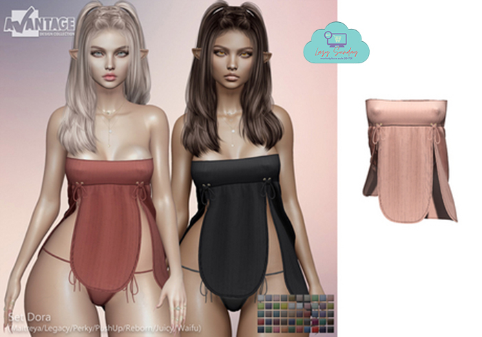 *Avantage* Top Dora Pink  Lazy Sunday