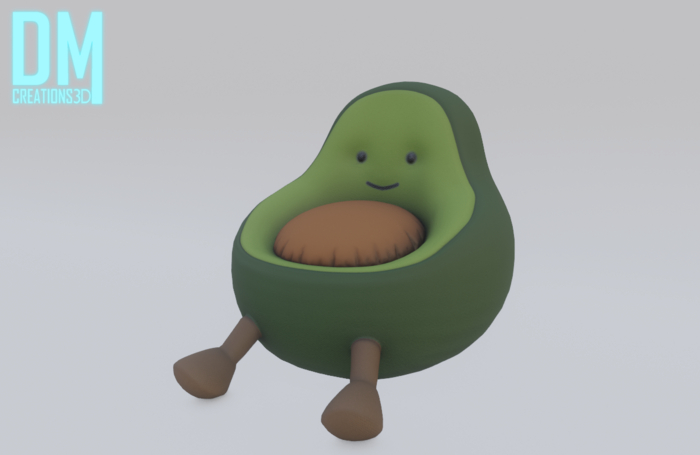 Avocado Couch Full Perm Mesh