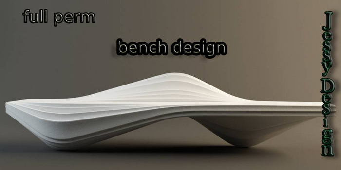 banc design urbain full perm