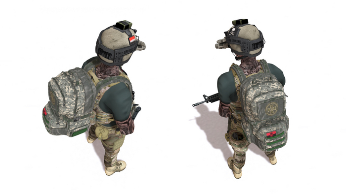 NGU PS Assault  Backpack FULL PERM 100% MESH 
