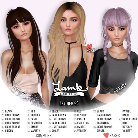 Lamb. Let Her Go - Pack 1 - RARE