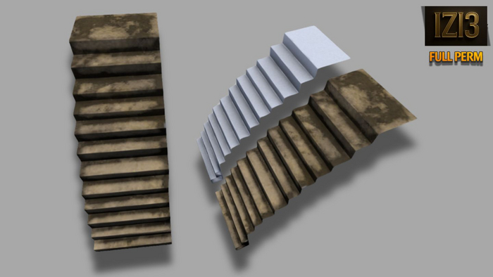 Urban Mesh Stairs - Full Perm