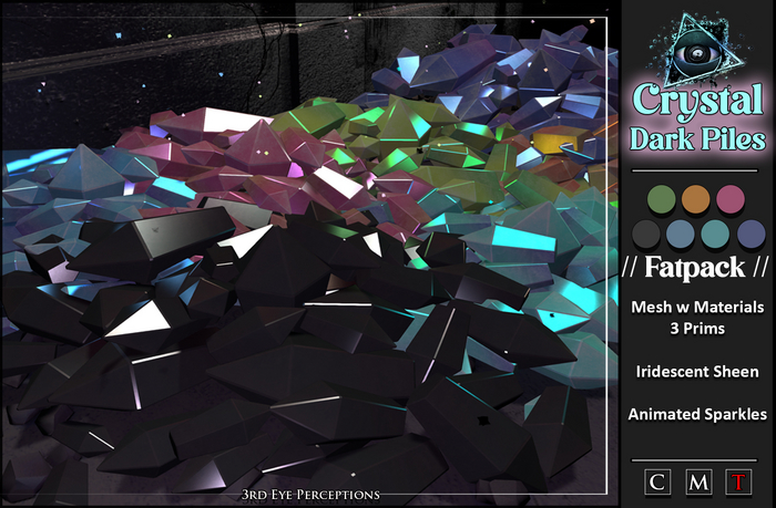Crystal Pile Set //  Dark Fatpack