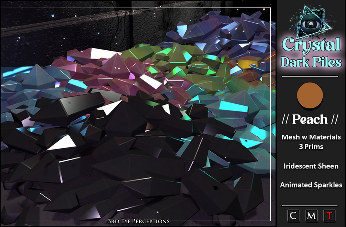 Crystal Pile ( Peach )