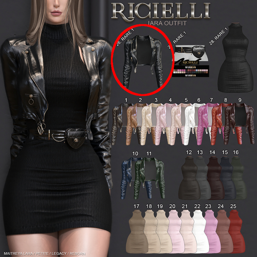 26. Ricielli - Iara Outfit / Legacy 1 RARE