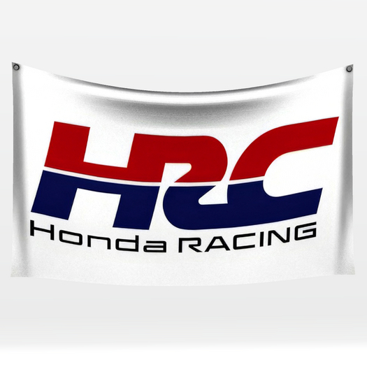 Honda Racing Garage Wall Flag