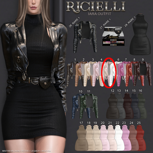 5. Ricielli - Iara Outfit / Legacy