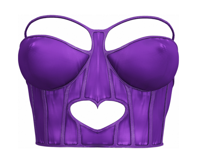 .:BluWesh:.Top Luana Light violet