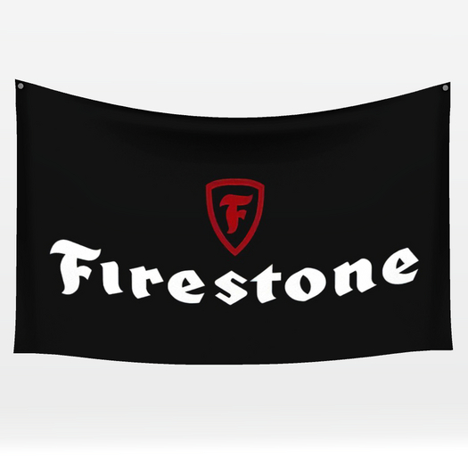 Firestone Garage Wall Flag