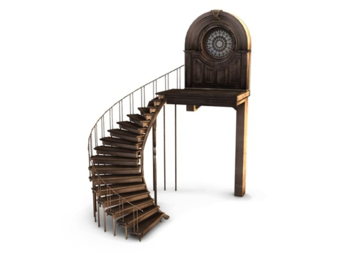 2 {anc} NO LIMITS. Stairs for moonlight RARE