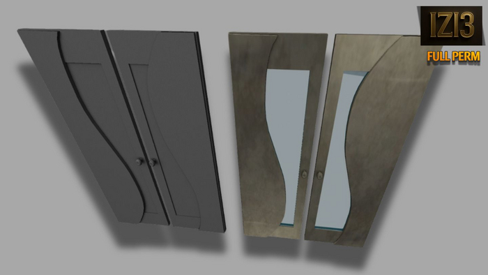 Double Doors Mesh Full perm 1 impact  isabelleize