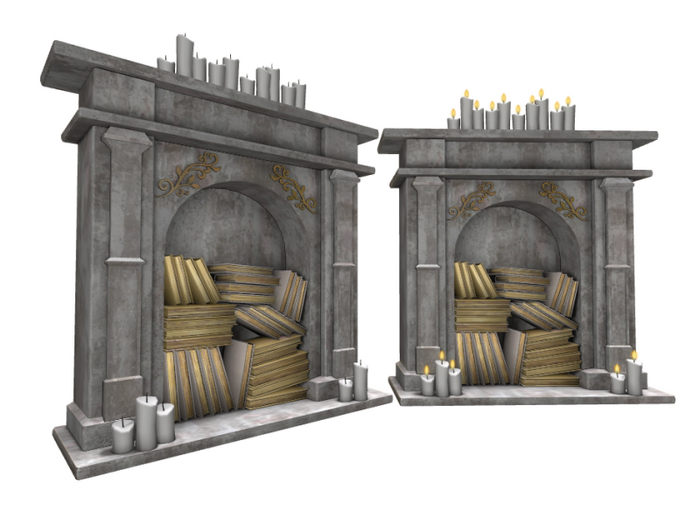 06 Rustica - fireplaces (boxed) RARE