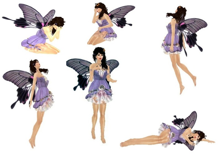 Dark Fea Pose Set