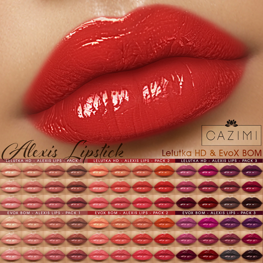 :CAZIMI: Alexis Lips - Megapack