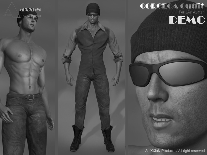 Corcega Outfit for Jay Avatar DEMO