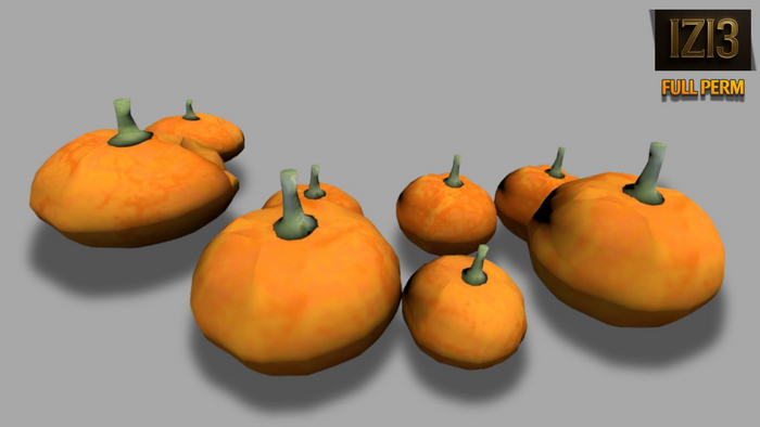 Mesh Pumpkins - Full Perm