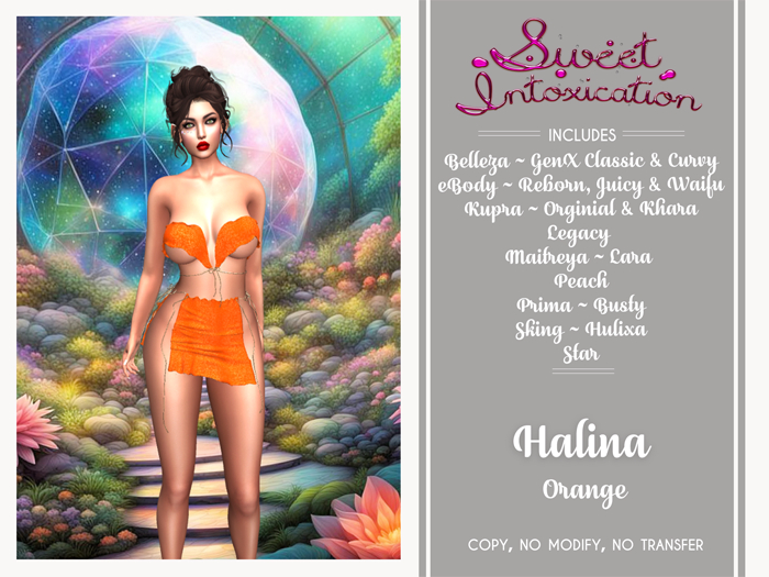 ::Sweet Intoxication:: Halina Dress - Orange