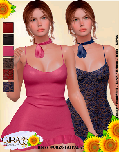 [Girassol] Dress #0026 Fatpack