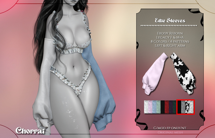 Chorrai - Ellie Sleeves {Extra Pack}