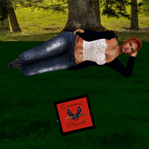 Ravenwood Emporium - Lay Left Pose