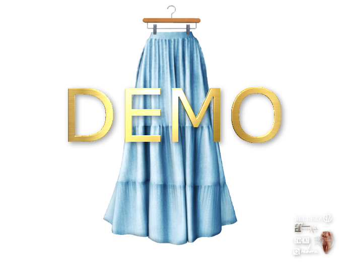 {amiable}Mesh Ruffled Hem Maxi Skirt(DEMO)