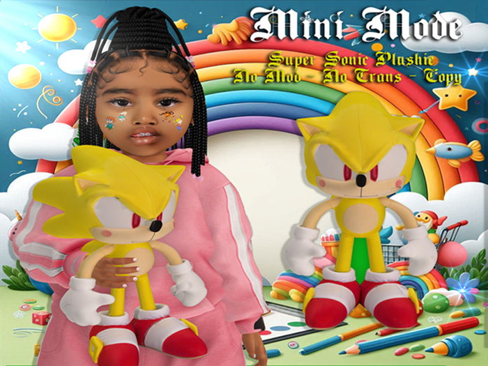 //MiniMode\\ - Super Sonic - Plush