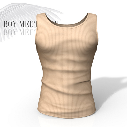 Beige Mens Tank Legacy