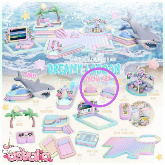 Astralia // Dreamy Lagoon (Sofa v1)