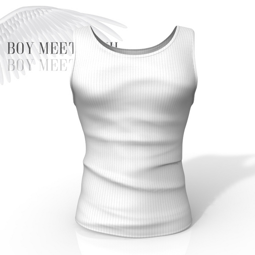 White Mens Tank Legacy