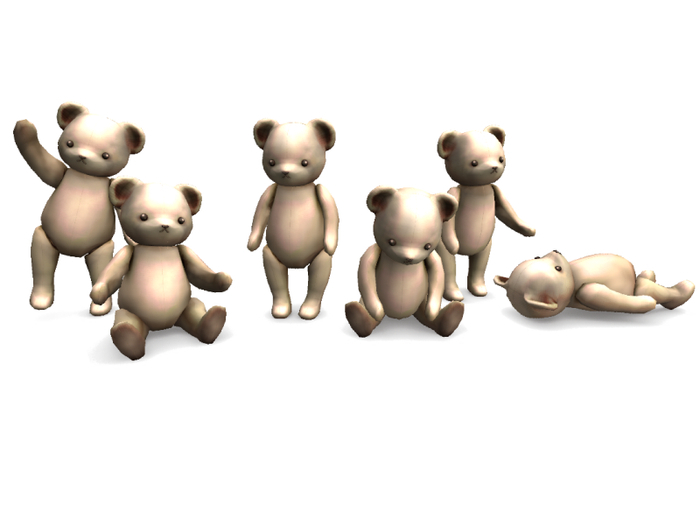 8){anc} tree for two / teddybear  (day)