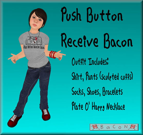 BaCoN ~ Push Button Outfit