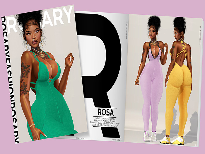 Rosary. Rosa . Fat Pack