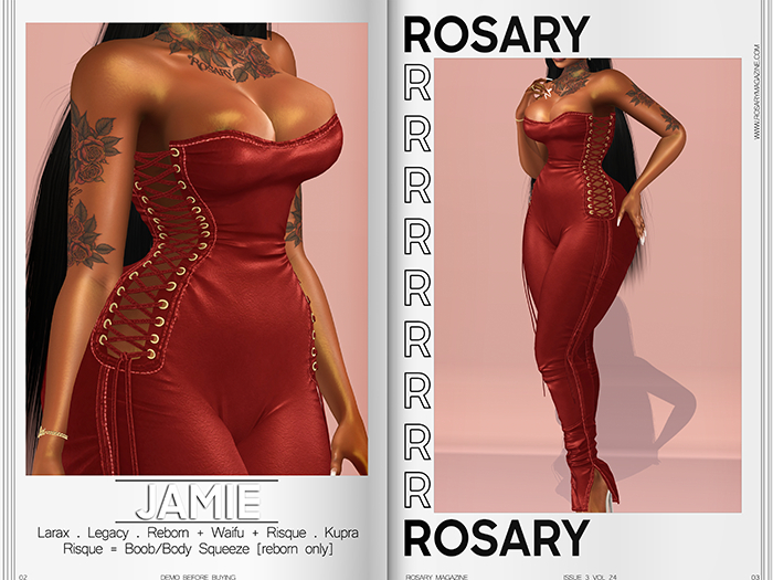Rosary. Jamie . Red