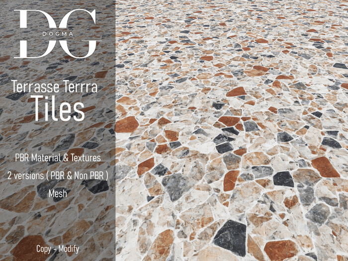 [Dogma] Terrasse Terrra tiles PBR Fatpack