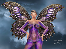 !dM deviousMind Mariposa VIOLET No. 08 - SALE !