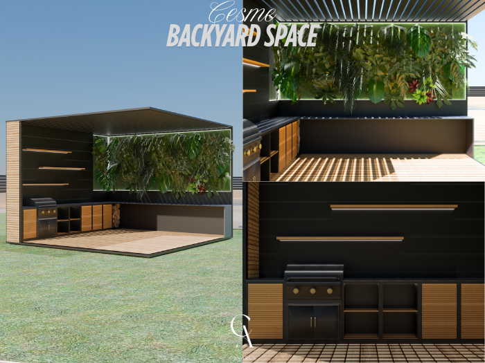 Cesme Backyard Space - CANARUN - (Rezzme)