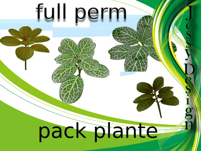 pack plante mesh full perm