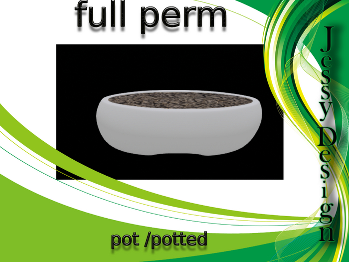 pot ovale full perm