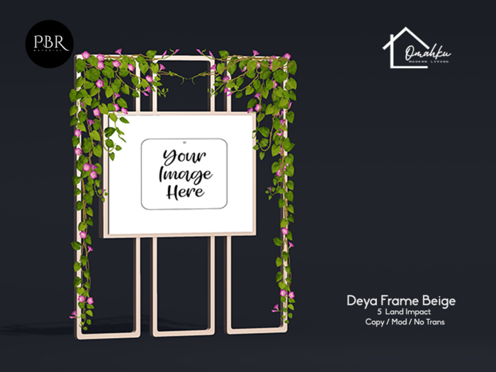 OMAHKU - Deya Frame Beige 